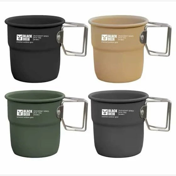 ماگ فلزی کمپینگ بلک دیِرBlack Deer سری بوشکرفت