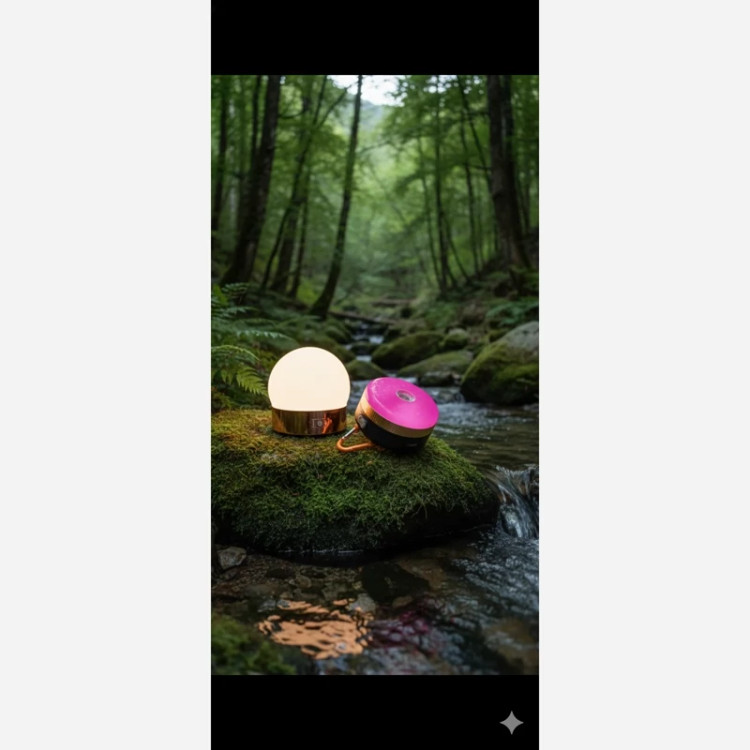 چراغ کمپینگ LED چندحالته قابل شارژ