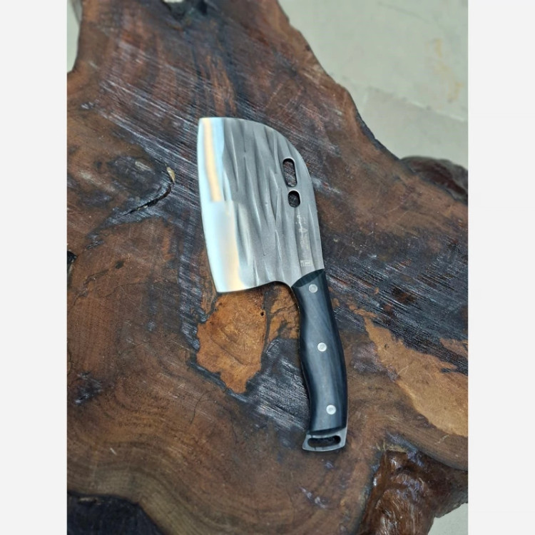 ساطور گدازه ای دسته چوبی