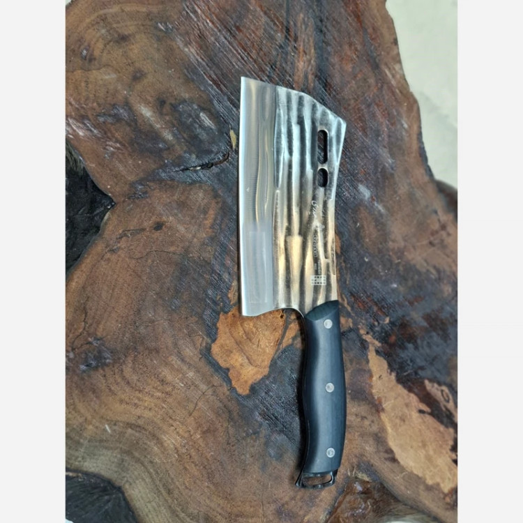 ساطور گدازه ای دسته چوبی