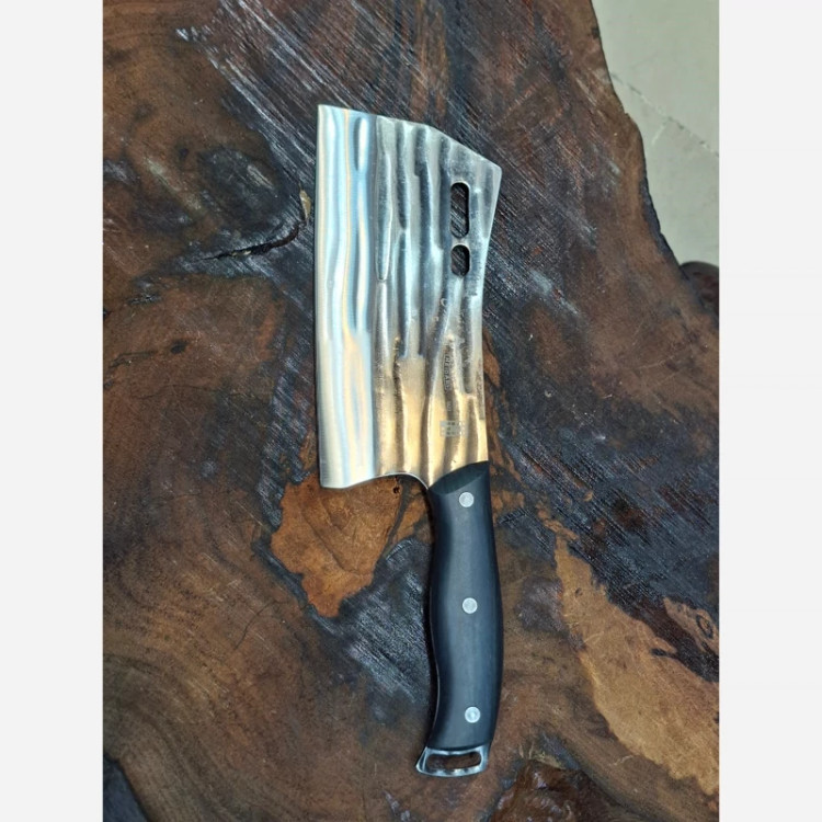 ساطور گدازه ای دسته چوبی